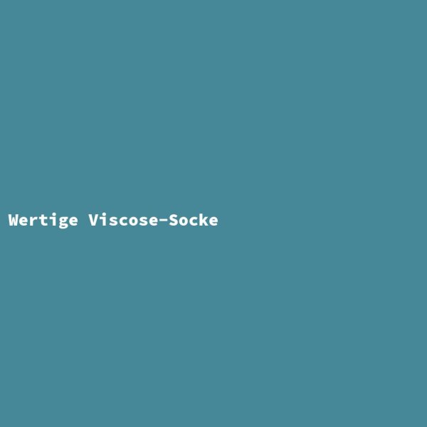 High-quality Viscose Sock