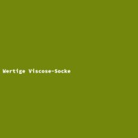 Wertige Viscose-Socke